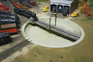 Walthers Cornerstone ~ HO Scale ~ Motorized 90' Turntable ~ Assembled ~ 933-2860