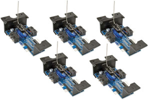 Walthers Controls ~ Any Scale ~ Walthers Layout Control System ~ Horizontal-Mount Switch Machine ~ package(5) ~ 942-502