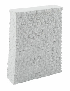 Walthers Cornerstone ~ HO Scale ~ Single-Track Railroad Bridge Stone Pier ~ Resin Casting ~ Approximate dimensions: 4-3/16 x 1-5/16 x 5-3/16" 10.6 x 3.3 x 13.1cm ~ 933-4581