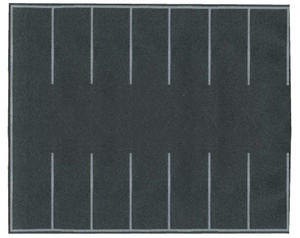 Walthers SceneMaster ~ HO Scale ~ Flexible Self-Adhesive Paved Parking Lot ~ 7-7/8 x 6-3/16" 20 x 16cm ~ 949-1260