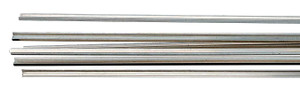 Walthers WalthersTrack ~ HO Scale ~ Code 83 Nickel Silver Rail ~ package(17) ~ Each section - 36" 0.9m long; 51' 15.5m total length ~ 948-83000