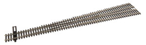 Walthers WalthersTrack ~ HO Scale ~ Code 83 Nickel Silver DCC-Friendly #10 Turnout ~ Left Hand ~ 948-83021