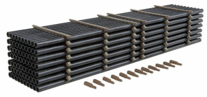 Walthers SceneMaster ~ HO Scale ~ Pipe Load ~ Kit ~ Fits WalthersMainline 910-5800 Series Bulkhead Flatcar (Sold Separately) ~ 949-3250