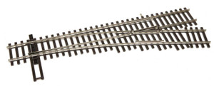 Walthers WalthersTrack ~ HO Scale ~ Code 83 Nickel Silver DCC Friendly Number 4 Turnout ~ Right Hand ~ 948-83014