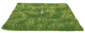 Walthers SceneMaster ~ HO Scale ~ Tear & Plant Meadow Mat ~8-5/8 x 7-7/8" 22 x 20cm ~ Lowland Meadow ~ 949-1131