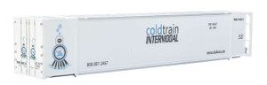 Walthers SceneMaster ~ HO Scale ~ 53' Reefer Container ~ Ready to Run ~ Cool Train ~ 949-8704