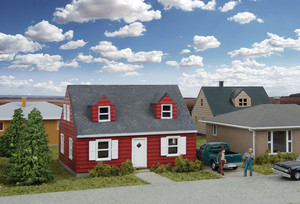 Walthers Cornerstone ~ N Scale ~ Cape Cod House ~ Kit ~ 933-3839