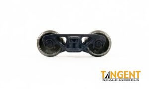 Tangent ~ HO Scale ~ 50-Ton ASF A-3 Ride Control Roller Bearing w/ Rotating “Timken” Trucks ~ 33" Wheels ~ 1 Pair ~ 463
