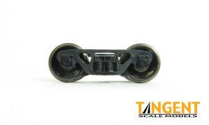 Tangent ~ HO Scale ~ 70-Ton Barber S-2-A with non-spinning bearings Trucks ~ 33" Wheels ~ 1 Pair ~ 105