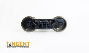 Tangent ~ HO Scale ~ 70-Ton Barber S-2-A with Rotating Brenco-3 Bearings Trucks ~ 33" Wheels ~ 1 Pair ~ 417
