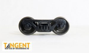 Tangent ~ HO Scale ~ 100-Ton Barber S-2 with Rotating Brenco-6 Bearings Trucks ~ 36" Wheels ~ 1 Pair ~ 404