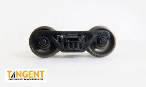 Tangent ~ HO Scale ~ 100-Ton Barber S-2 with Rotating Brenco-3 Bearings Trucks ~ 36" Wheels ~ 1 Pair ~ 407