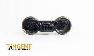 Tangent ~ HO Scale ~ 100-Ton Low Profile Barber S-2-C Trucks with Rotating Hyatt Bearings Trucks ~ 36" Wheels ~ 1 Pair ~ 426