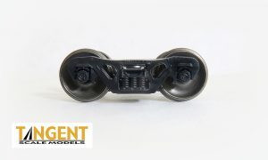 Tangent ~ HO Scale ~ 100-Ton Low Profile Barber S-2-C Trucks with Rotating Hyatt Bearings Trucks ~ 36" Wheels ~ 1 Pair ~ 427