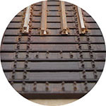 Central Valley Model Works ~ HO Scale ~ Code 83 & 100 ~ 25' HO Bridge Ties & Stringers ~ 1901-8