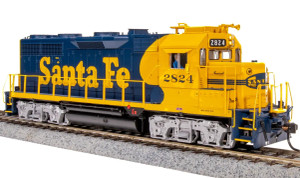 Broadway Limited ~ HO Scale ~ GP35 ~ Santa Fe ATSF #2824 ~ DC Version ~ 8220