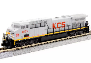 Kato ~ N Scale ~ AC4400CW KCS De México #4555 ~ DC Version ~ 176-7046
