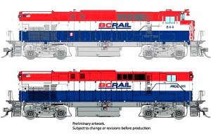 Rapido HO Scale ~ M420 British Columbia Railway #641 & #681 ~ DCC Sound ~ 33532