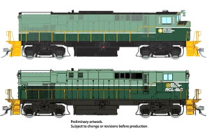 Rapido HO Scale ~ M420 British Columbia Railway #641 & #681 ~ DCC Sound ~ 33524