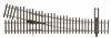 Walthers HO Scale ~ Code 70 Nickel Silver DCC Friendly #4 Turnout Right ~ 70014