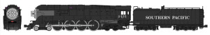 KATO N Scale  ~ Southern Pacific 4-8-4 GS-4 #4433 Post War ~ 126-0308
