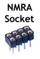 TCS ~ Extension Plug ~ For NMRA 8 Pin Connector ~ 1253