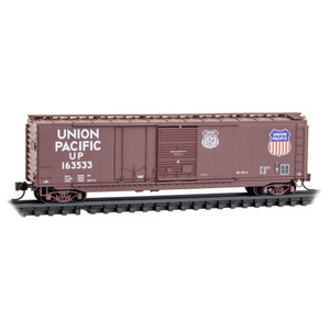 Micro Trains ~ N Scale ~ Union Pacific #163533 boxcar ~ 03300210