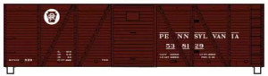 Accurail HO Scale ~ Pennsylvania Railroad 40' Wood Boxcar ~ 7119
