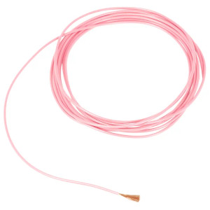 TCS ~ 24 AWG ~ DCC Decoder Wire ~ 20 Feet ~ Pink ~ 2058