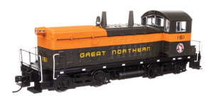 Walthers Mainline ~ HO Scale ~ EMD NW2 Phase V ~ Great Northern GN #151 ~ DC Version ~ 910-10627