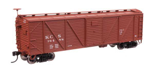 Walthers Mainline ~ HO Scale ~ 40' ARA Single Sheathed Boxcar ~ Kansas City Southern KCS #16460 ~ 910-40717