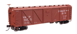 Walthers Mainline ~ HO Scale ~ 40' ARA Single Sheathed Boxcar ~ Nickel Plate Road NKP #8075 ~ 910-40724