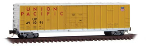 Micro Trains ~ Z Scale ~ Union Pacific #491091 ~ 50' Rib-Side Boxcar ~ 51100163