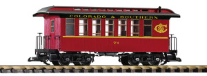 PIKO ~ G Scale ~ C&S WOOD COACH #71 ~ 38662