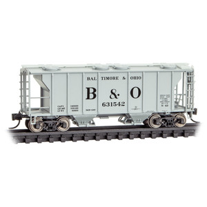 Micro Trains ~ N Scale ~ Baltimore & Ohio ~ #631542 covered hopper ~ 09500042