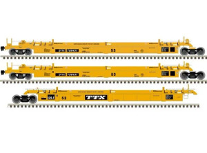 Atlas ~ HO Scale ~ Articulated Well Car ~ Trailer Train TTX DTTX 728527 ~ 20006619
