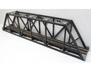 Atlas ~ O Scale ~ Single Track Pratt Truss Bridge Kit ~ 3 Rail ~ 40" 100cm Long x 9-1/2" 23.7cm High ~ 6920
