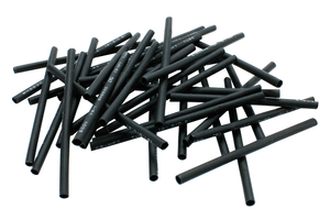 DCCconcepts ~ Heat Shrink Black (36 Pack) ~ MHS.BK
