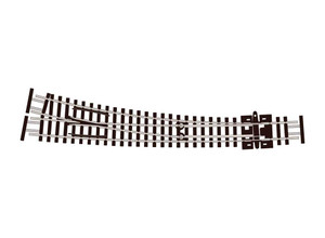 Peco ~ N Scale ~ CODE 55 ~ Curved Turnout, Large Radius, Right Hand ~ SL-E386F