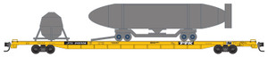 Micro Trains ~ N Scale ~ 89' Flat Car with Flat Deck ~ Ready to Run ~ TTX #942556 ~ 07100940