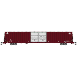 Bluford Shops N Scale ~ ATSF PS 86' Auto Parts Double Door Boxcar #36672 ~ 86600