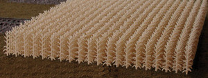 Bluford Shops ~ HO Scale ~ Cornfield ~ Fall Harvest ~ Large ~ 204