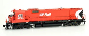 Bowser HO Scale ~ Canadian Pacific CP M630 #4573 Stipe ~ DCC Sound ~ 24846
