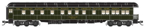 Micro Trains ~ N Scale ~ Pullman Heavyweight 3-2 Observation ~ Ready to Run ~ Baptist Church "Grace" (Pullman green, black) ~ 14400301