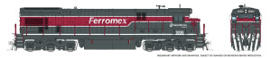 Rapido ~ HO Scale ~ Ferromex ~ C36-7 #9336 ~ DC/DCC Sound ~ 042613