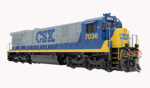 Rapido ~ HO Scale ~ CSX ~ C30-7 #7029 ~ DC / DCC Sound ~ 042513