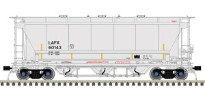 Atlas ~ HO Scale ~ Trinity 3230 3-Bay Covered Hopper ~ Ready to Run ~ Master Plus ~ LaFarge North America LAFX #60170 ~ 20006848