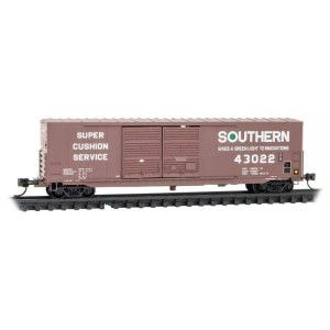 Micro Trains N Scale ~ SOU Southern Railway 50' Steel Box Car #43022 ~ 18200190