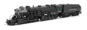 Broadway Limited HO Scale Hybrid ~ Union Pacific UP 2-8-8-0 Bullmoose SA-C-6 #3551 Pre-1944 ~ DC/DCC/Sound Smoke ~ 9421
