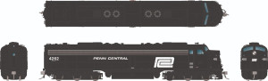 Rapido ~ HO Scale ~ EMD E8A ~ Penn Central PC #4262 ~ DCC & Sound ~ 28587